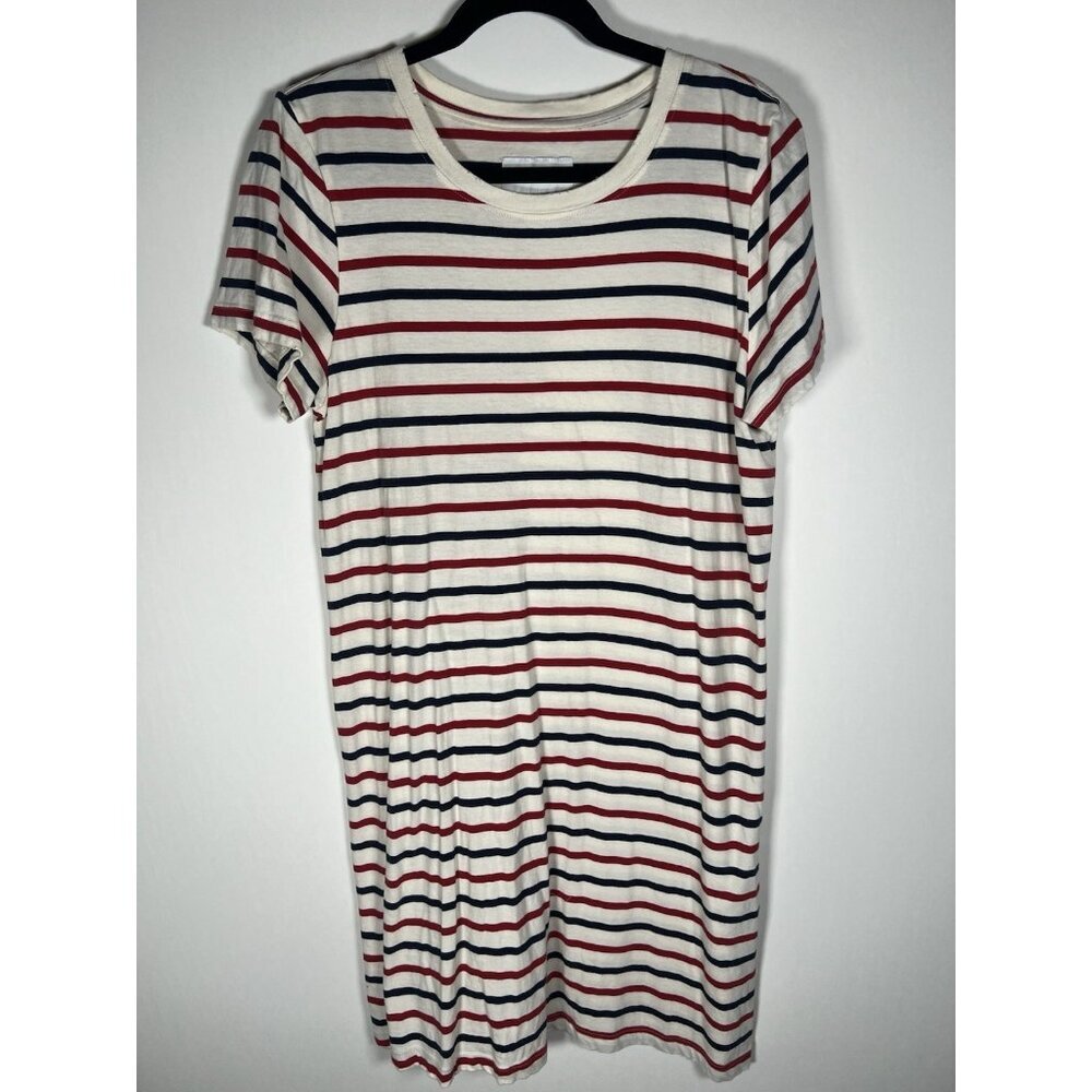 Current/Elliott The Freshman patriotic 4th of July tshirt striped dress 3(L)